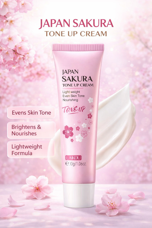 Crème Extrait de Sakura & Niacinamide et Vitamine C & Acide Hyaluronique Produits Waterproof Skin Care 30g