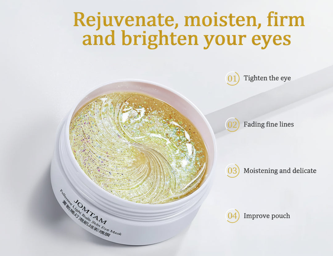 Patchs Yeux Cristal & Collagène et Fullerène& Hydratation Skin Care (60psc)