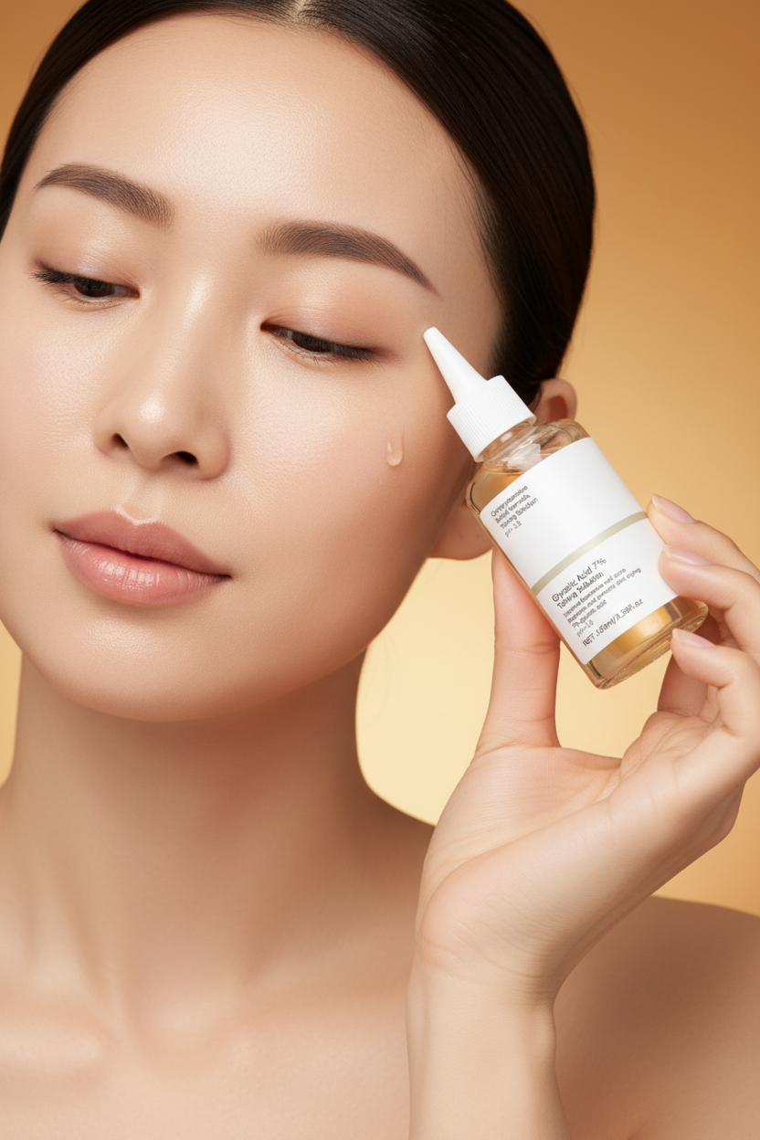 100ml Glycolique Acide 7% Solution Tonique Rénovatrice Teint Net & Anti-Imperfections