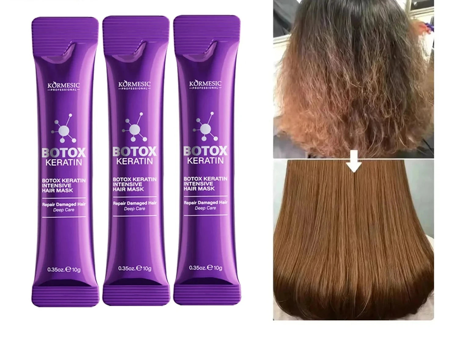 Kératine Masque cheveux-Magical 5 Second Repair Hair Treat Repair Hair Care Mask