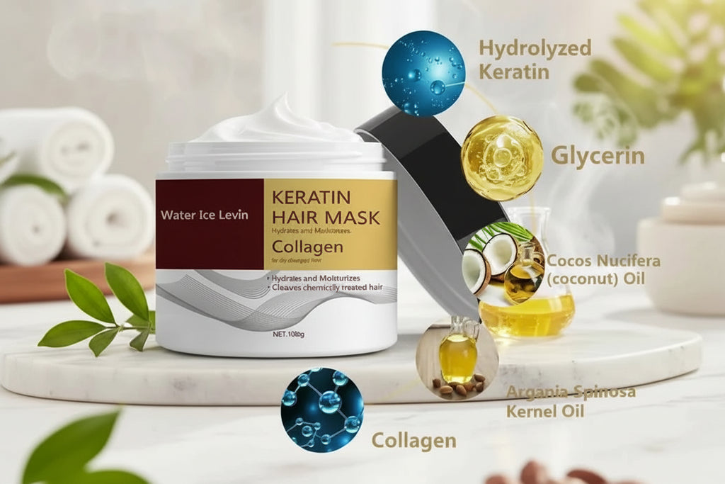 Masque Réparateur Intense – Coco, Argan & Kératine (100g)