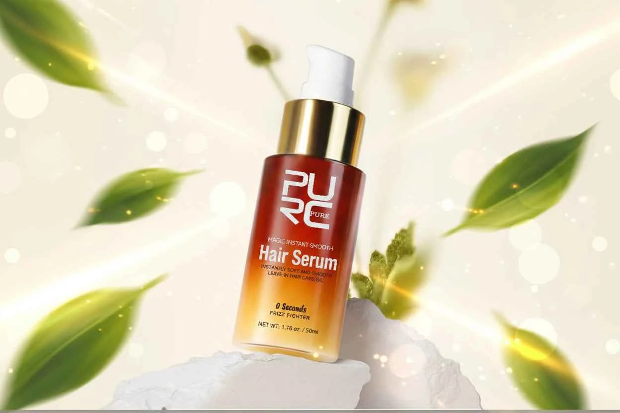 Huile Sérum Instant Smooth PURC - Soin Sans Rinçage